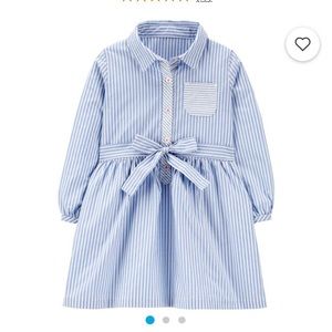 Carter’s striped shirt dress